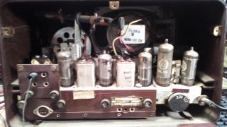 Philips Radio Philetta 201 B2D01U braun Chassis